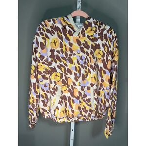 Oli & Viv Floral Hoodie Kangaroo Pocket Cottagecore Indie Boho XL NWT‎